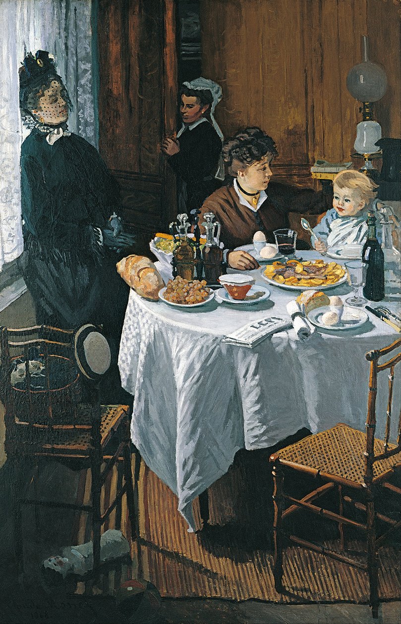 Lunch autorstwa Claude Monet