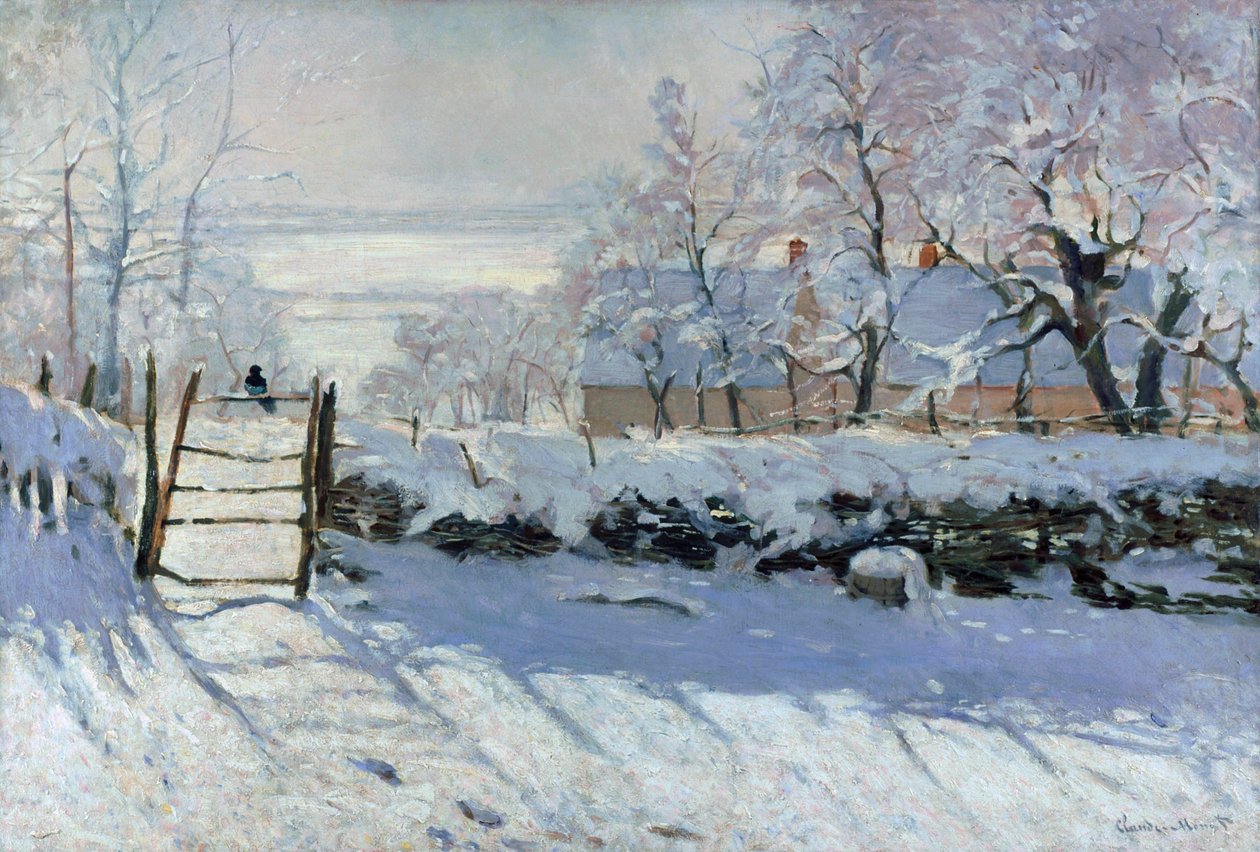 Sroka, 1869 autorstwa Claude Monet