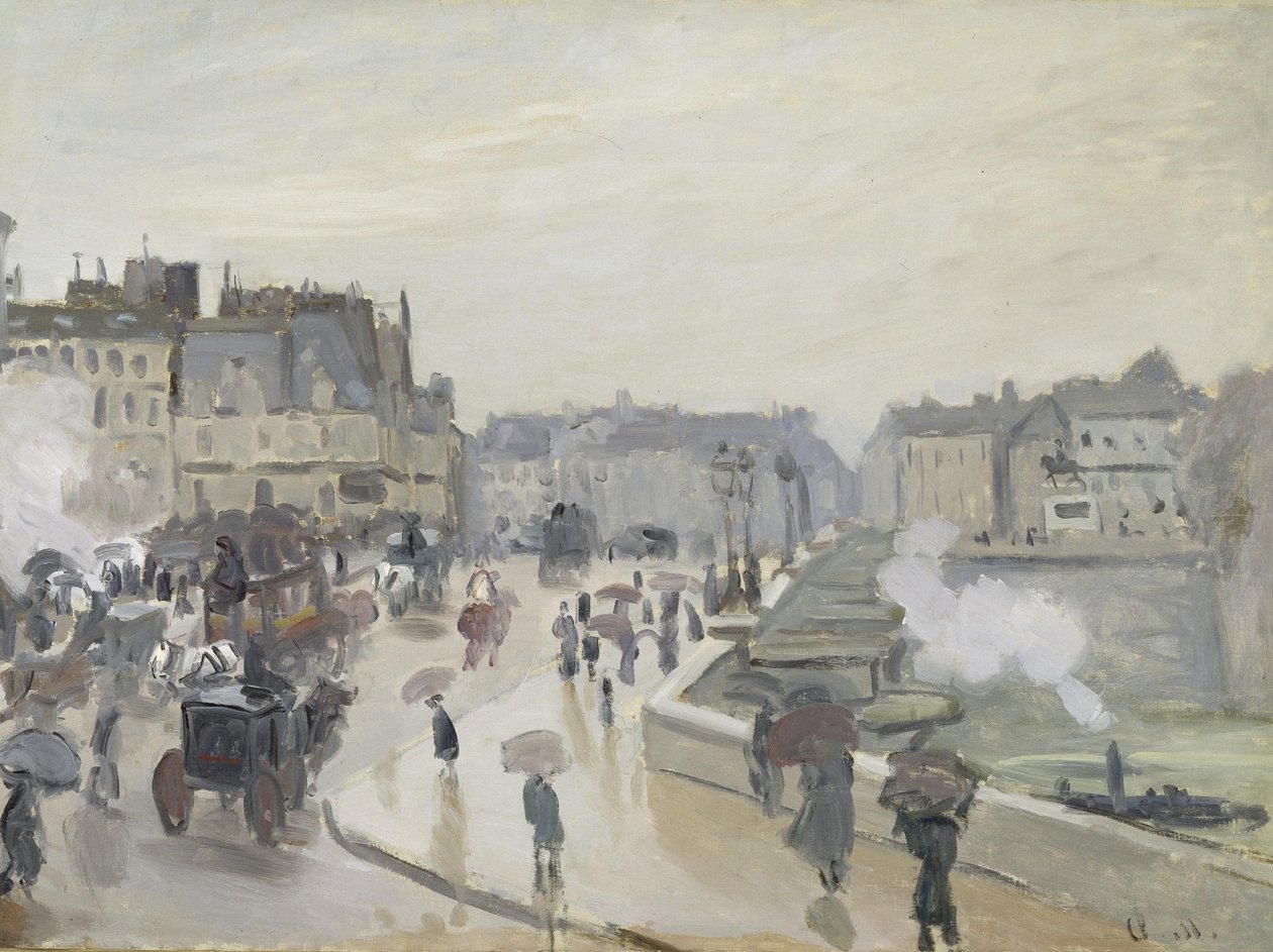 Pont Neuf autorstwa Claude Monet