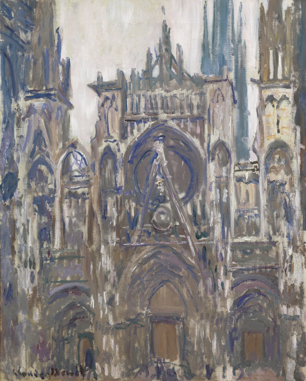 Katedra w Rouen, 1892 autorstwa Claude Monet