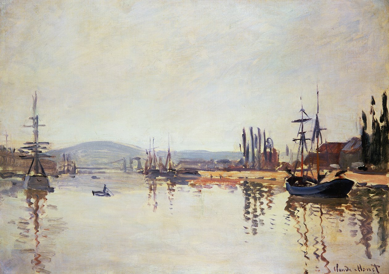 Sekwana poniżej Rouen autorstwa Claude Monet