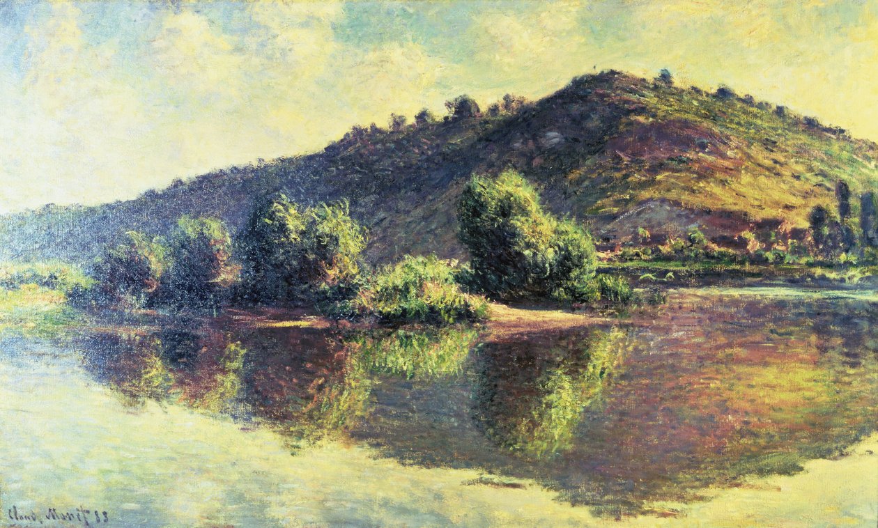 Sekwana w Port-Villez, 1883 autorstwa Claude Monet