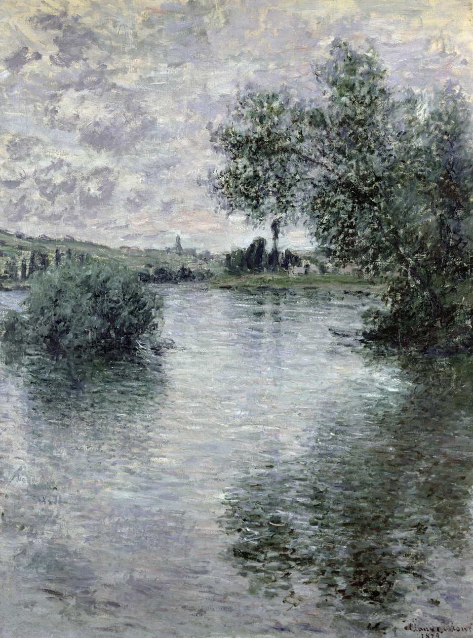 Sekwana w Vetheuil autorstwa Claude Monet