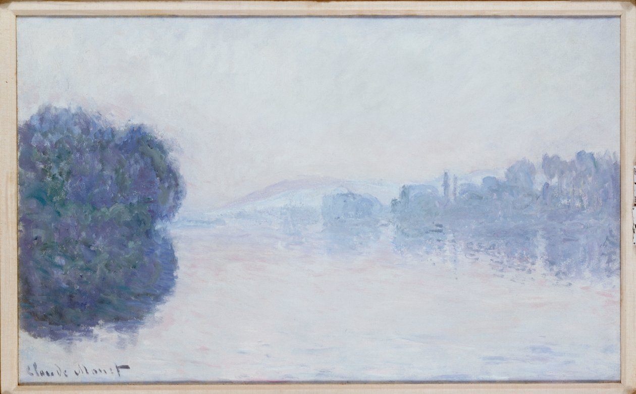 Sekwana w pobliżu Vernon, efekt poranka, ok. 1894 r. autorstwa Claude Monet