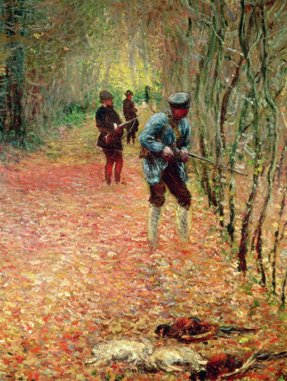 Sesja, szczegół z 1876 r. z 82390 autorstwa Claude Monet