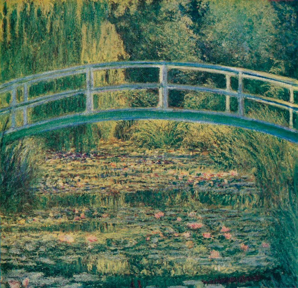 Staw lilii wodnych, 1899 autorstwa Claude Monet