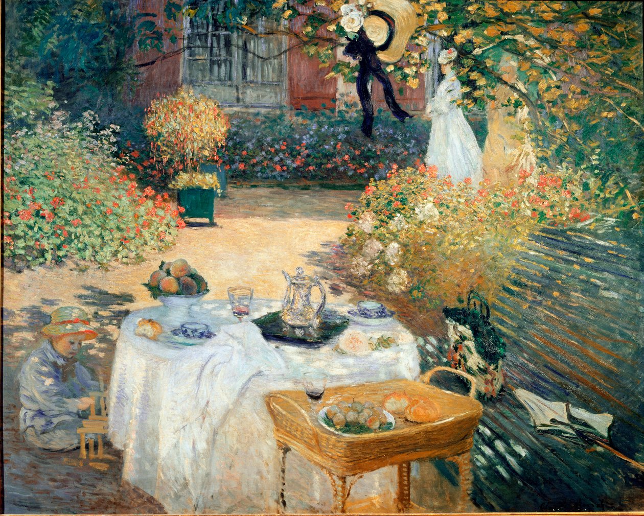 Obiad, panel dekoracyjny autorstwa Claude Monet