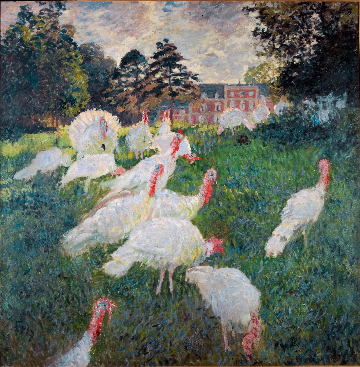 Indyki autorstwa Claude Monet