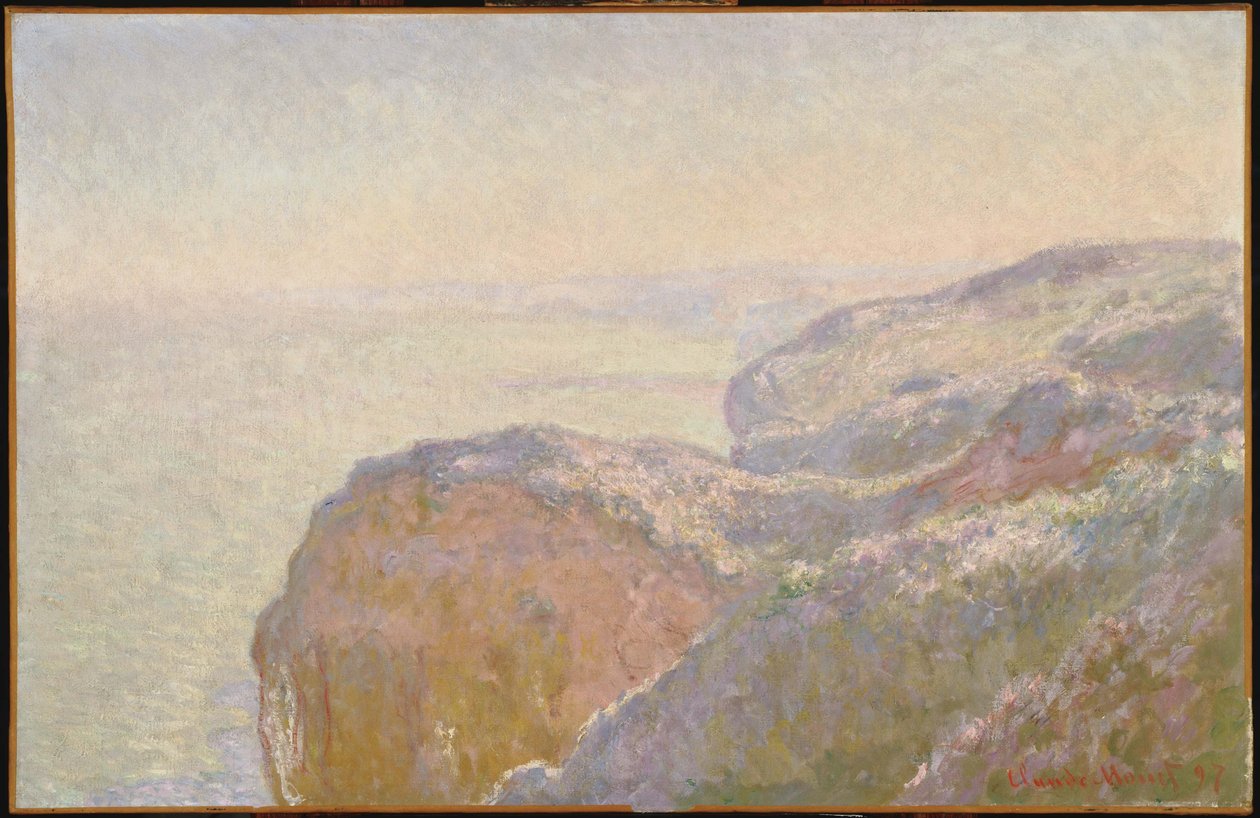 Val-Saint-Nicolas, niedaleko Dieppe (rano) autorstwa Claude Monet