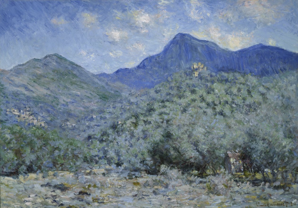 Dobra Dolina, w pobliżu Bordighera autorstwa Claude Monet