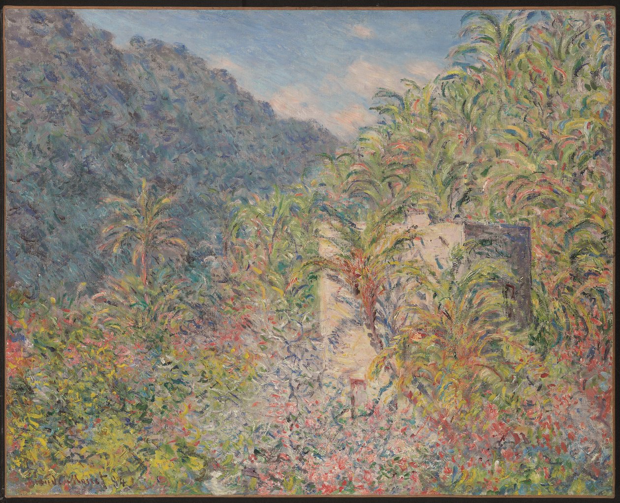 Dolina Sasso autorstwa Claude Monet