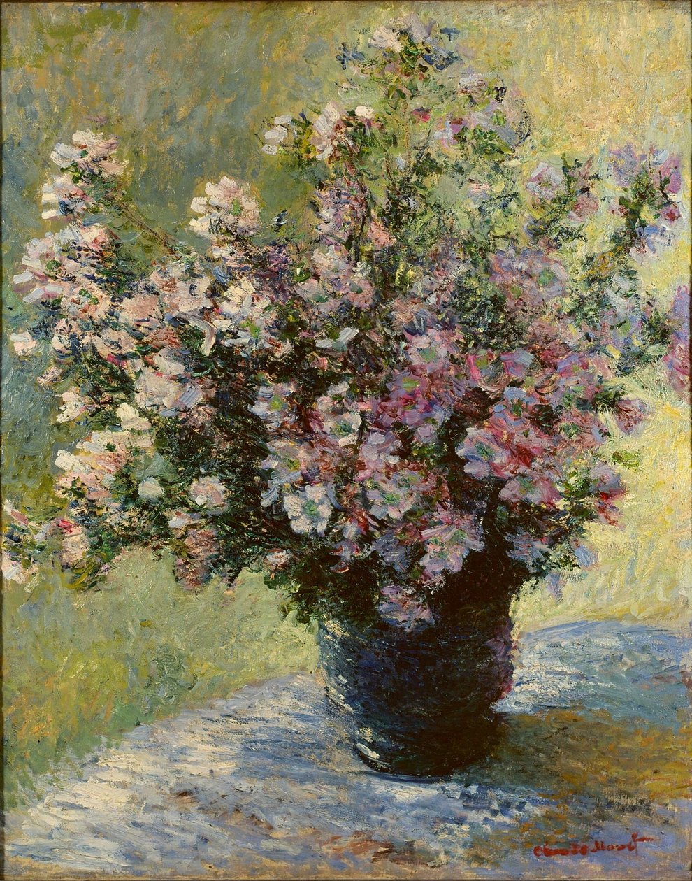 Wazon kwiatów, ok. 1881-1882. autorstwa Claude Monet