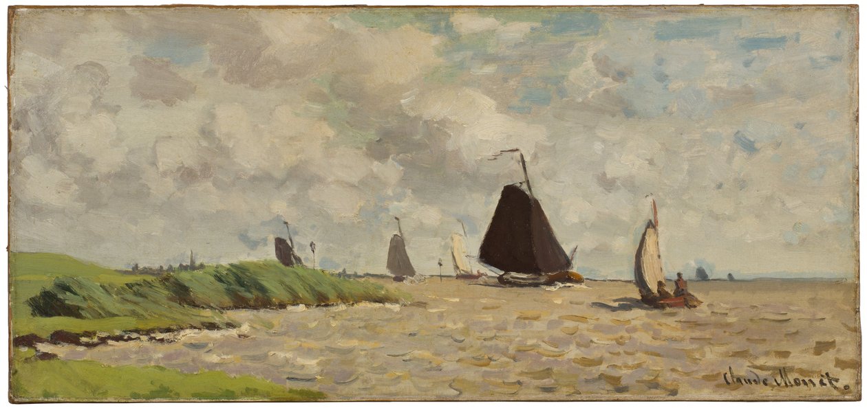 Widok z Voorzan autorstwa Claude Monet
