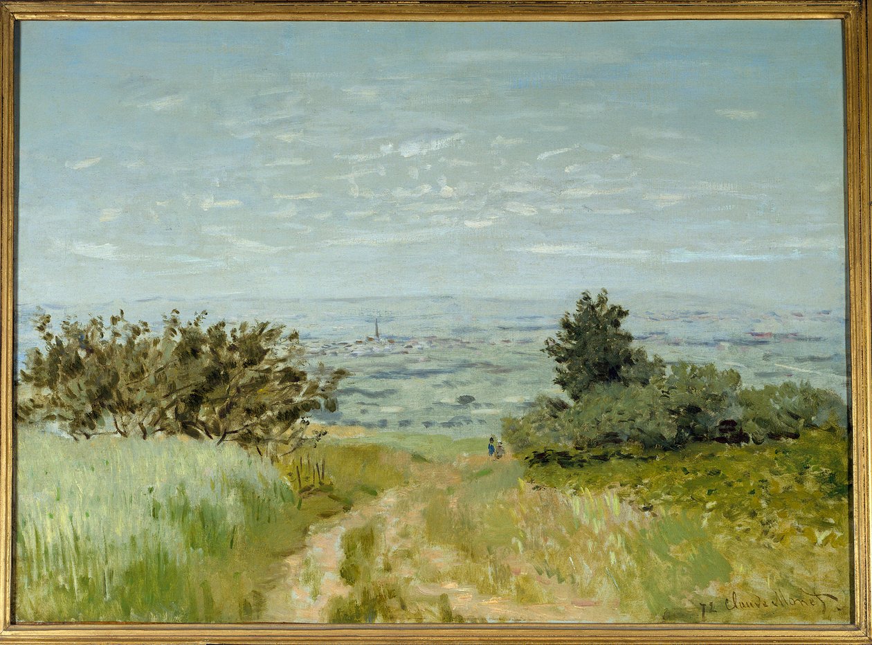Widok z równiny na Argenteuil, zbocza Sannois w 1872 roku. Obraz Claude