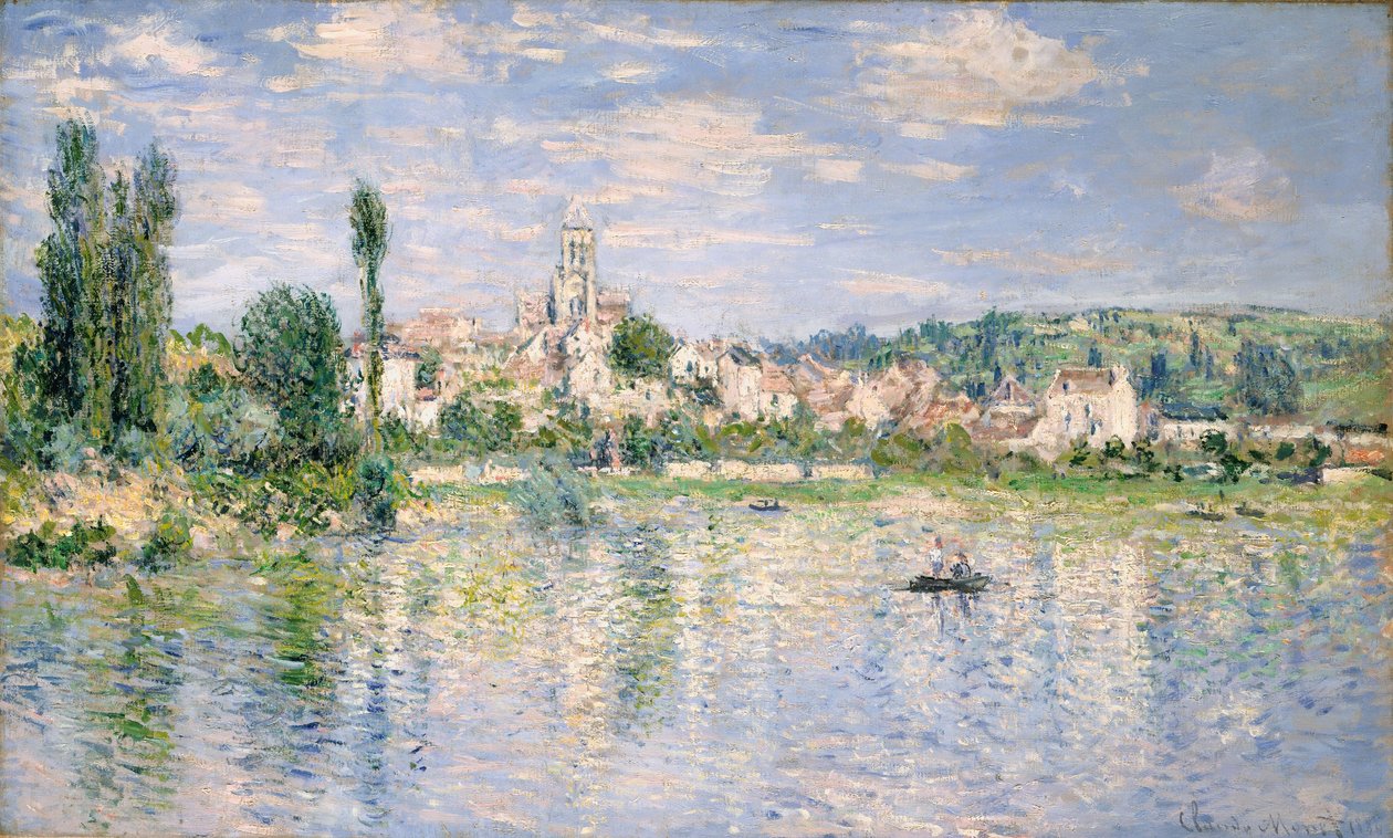 Vétheuil latem autorstwa Claude Monet