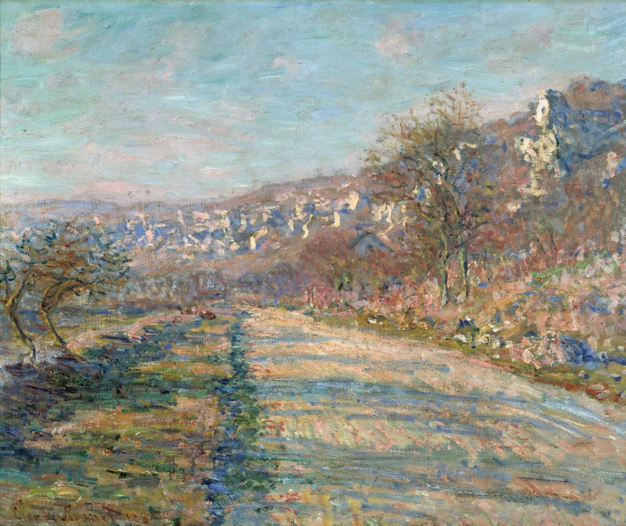 "Widok na La Roche-Guyon Road, Val d