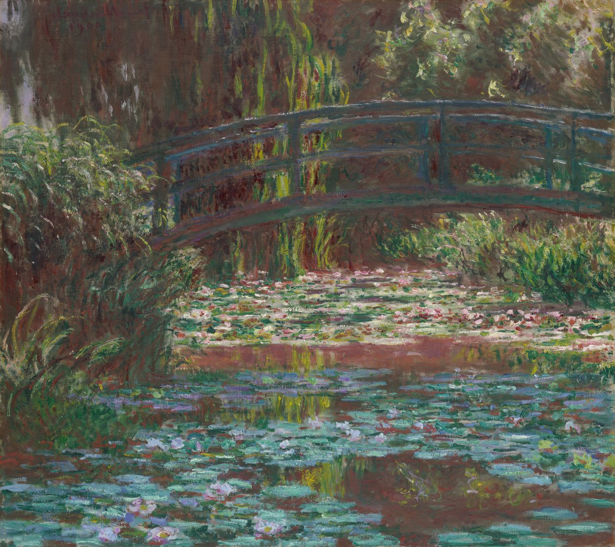 Staw lilii wodnych, 1900. autorstwa Claude Monet