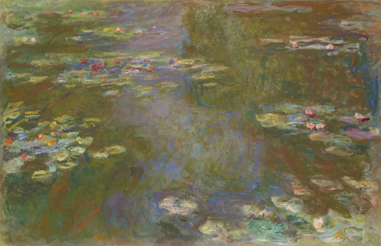 Staw lilii wodnych, 191719. autorstwa Claude Monet