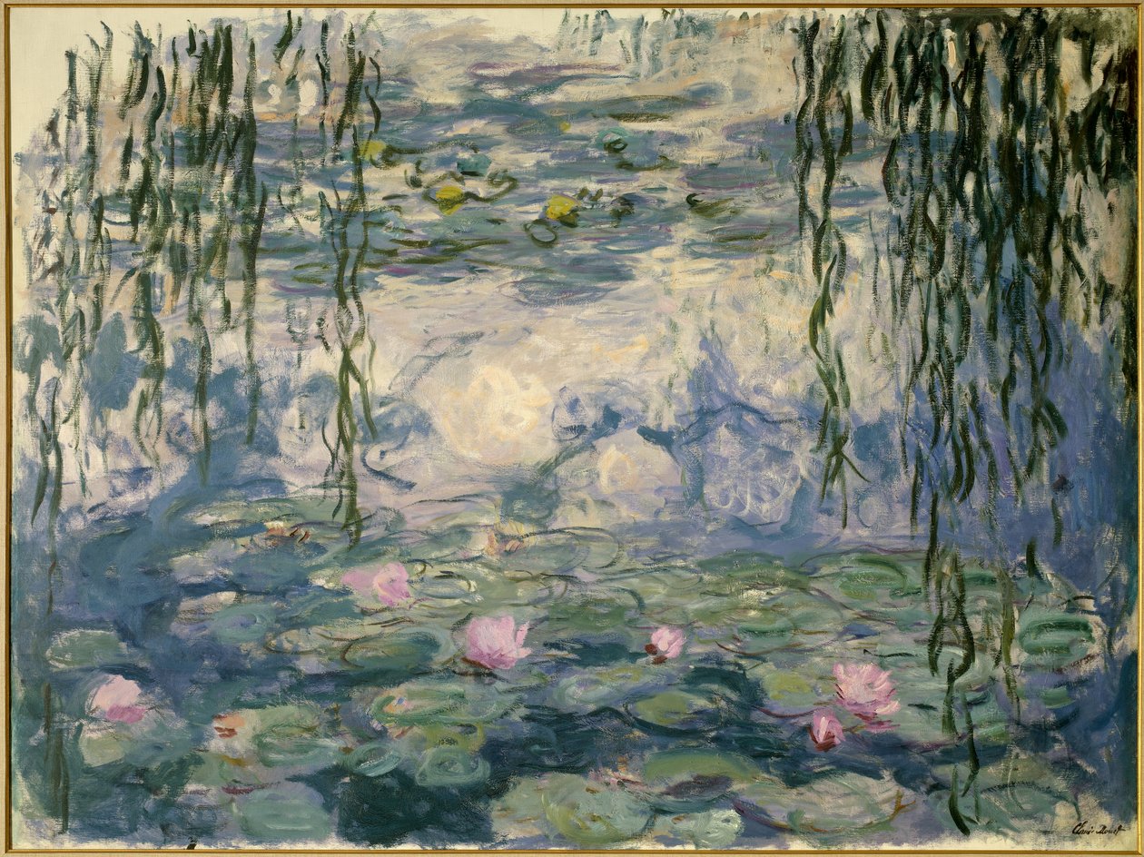 Lilie wodne autorstwa Claude Monet
