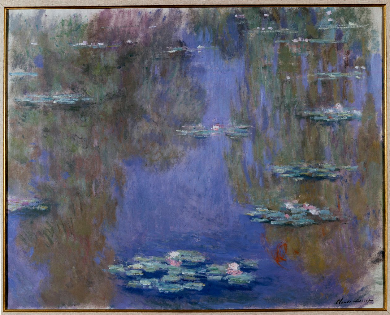Lilie wodne autorstwa Claude Monet