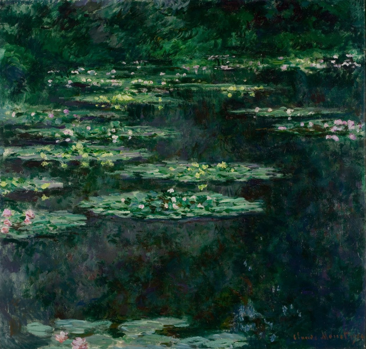 Nenufary autorstwa Claude Monet