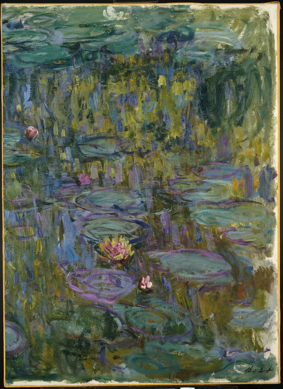 Lilie wodne autorstwa Claude Monet