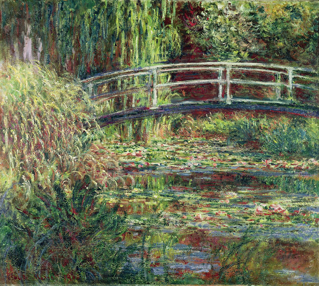 Lilia wodna, Różowa harmonia Lilia wodna, Różowa harmonia autorstwa Claude Monet