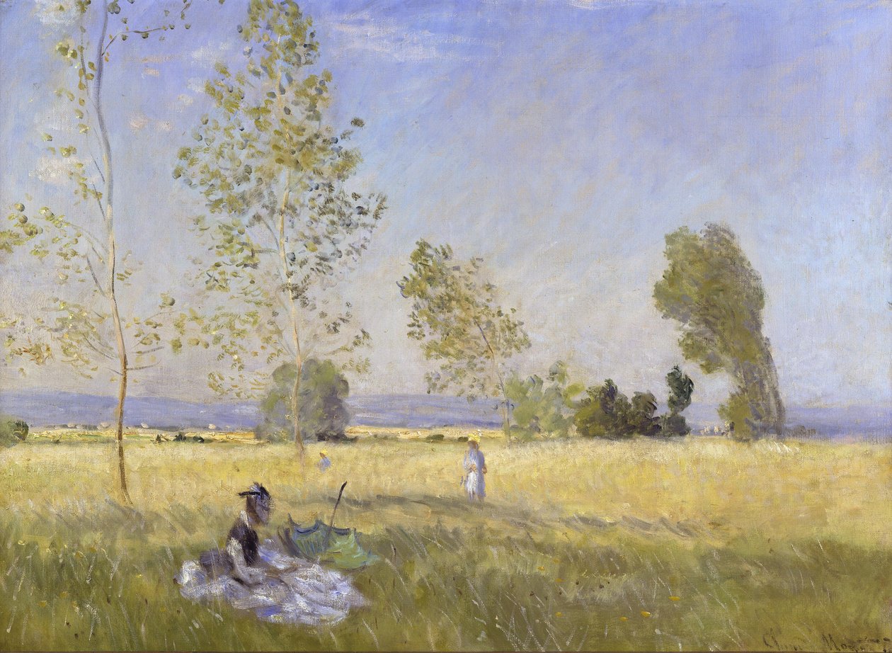 Łąka w Bezons (lato) autorstwa Claude Monet