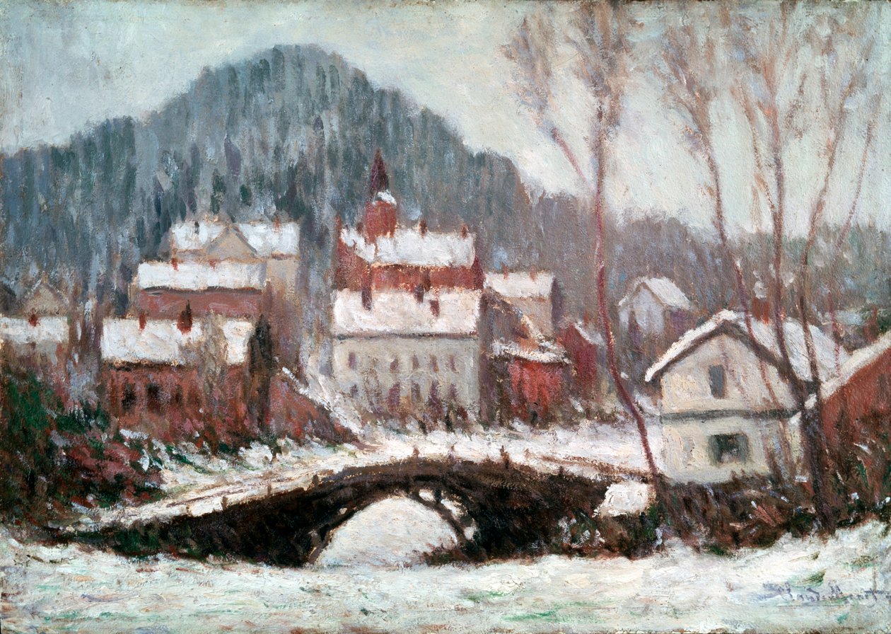 Pejzaż zimowy, 1895. autorstwa Claude Monet