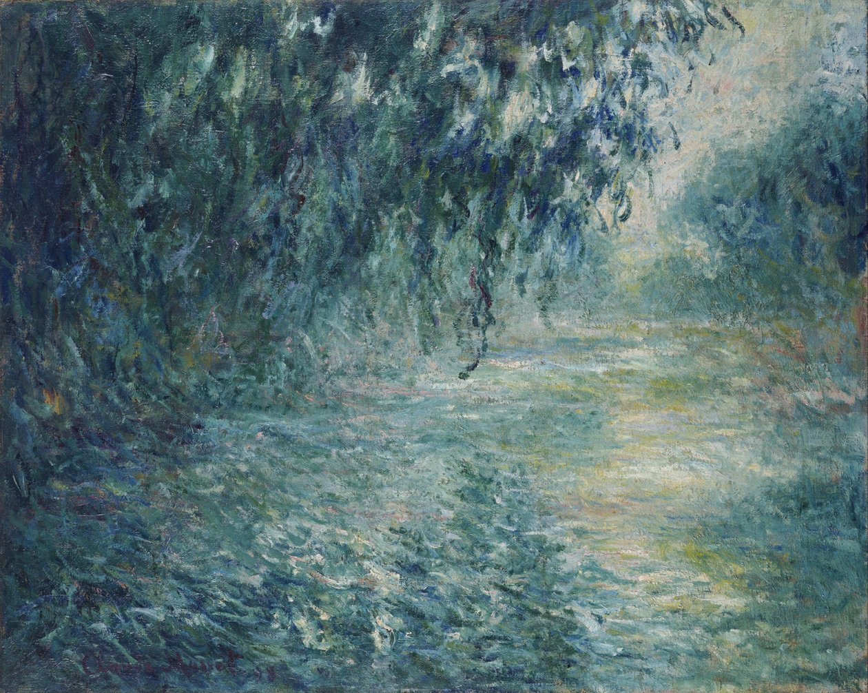 Poranek nad Sekwaną autorstwa Claude Monet