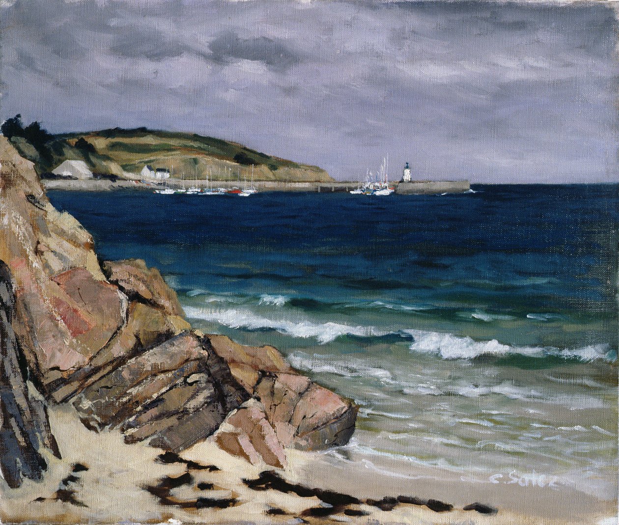 Ile dHouat, Morbihan autorstwa Claude Salez