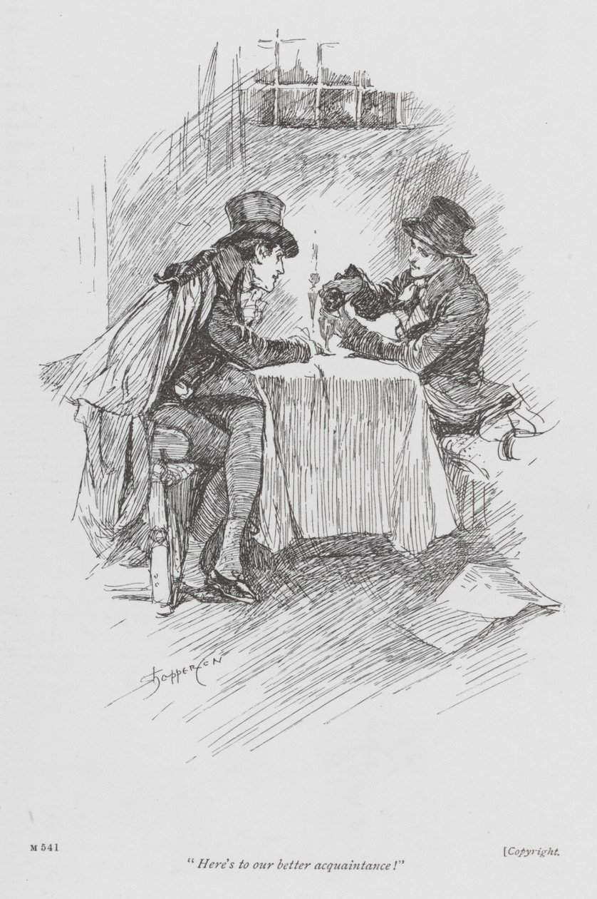 Ilustracja do Lavengro autorstwa George