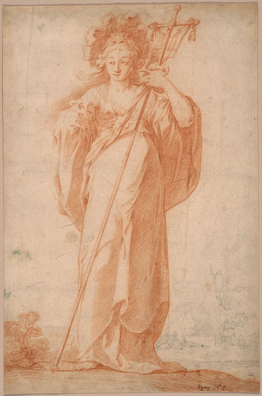 Kuman Sybilla autorstwa Claude Vignon