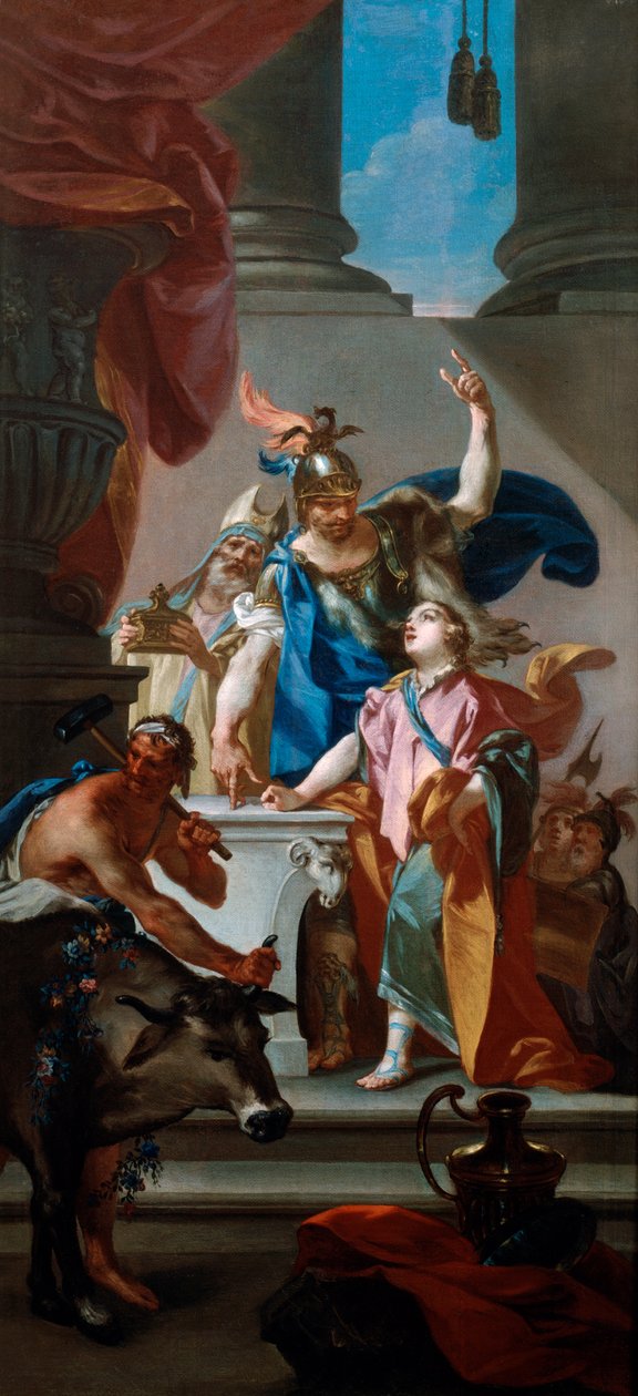 Scena z życia Hannibala, XVIII wiek. autorstwa Claudio Francesco Beaumont