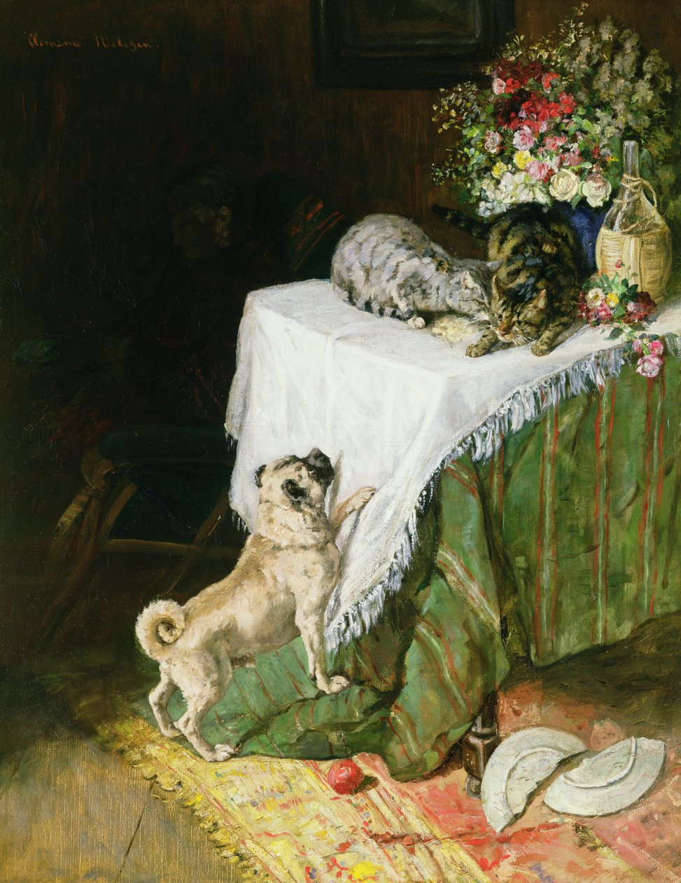 Złośliwe Tabby autorstwa Clemence Nielssen