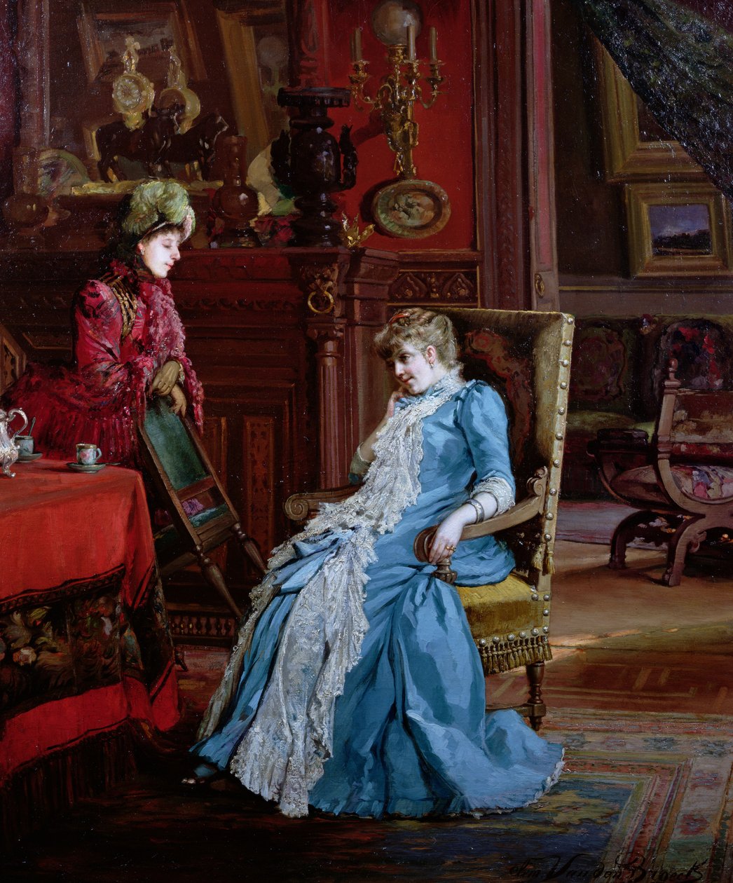 Wizyta autorstwa Clemence van den Broeck