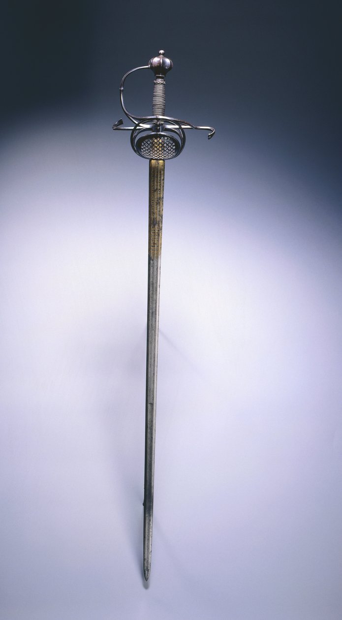 Rapier, ok. 1620-1630 autorstwa Clemens Horn