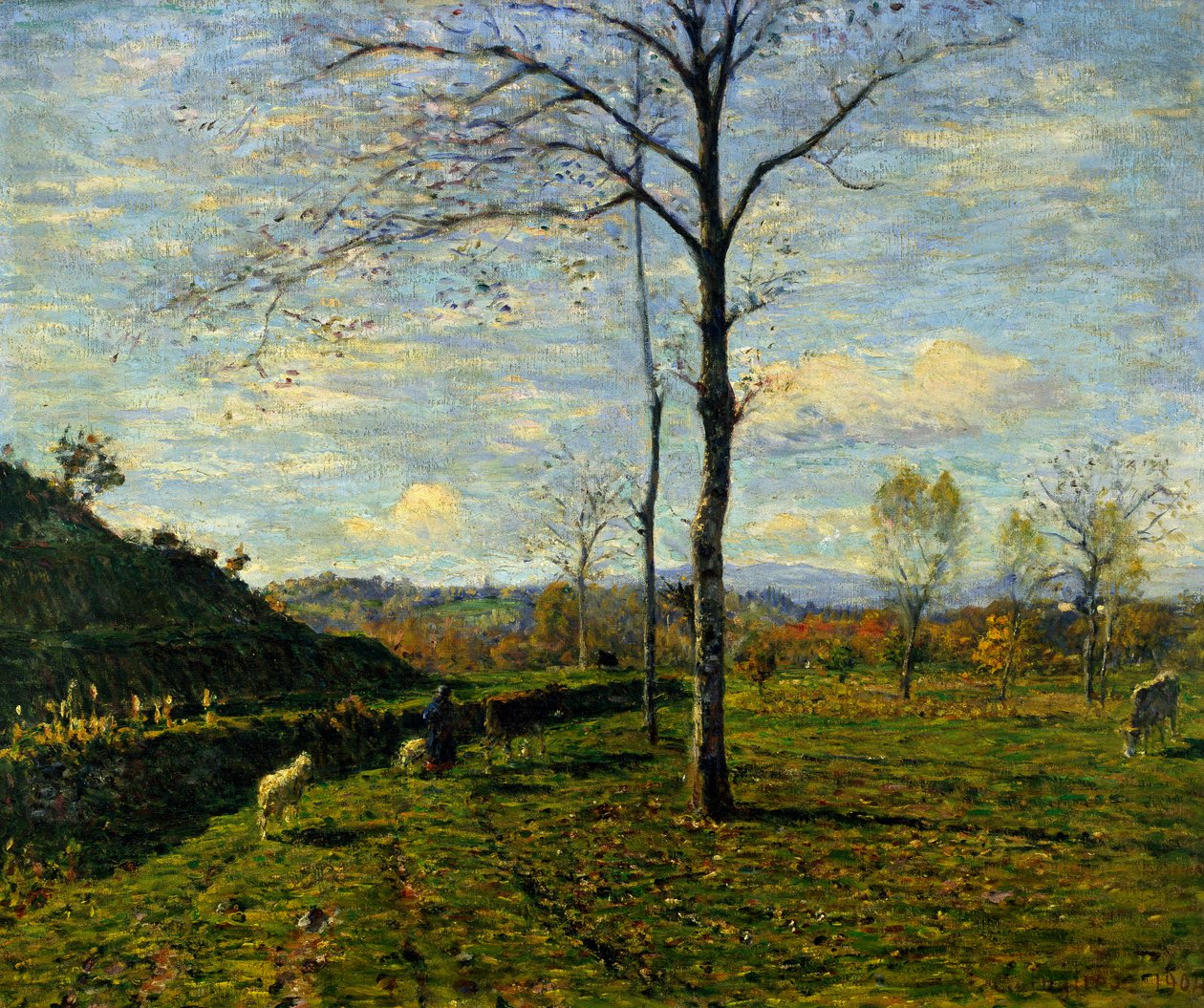 Koniec października, Clemente Pugliese Levi (1855-1936) autorstwa Clemente Pugliese Levi