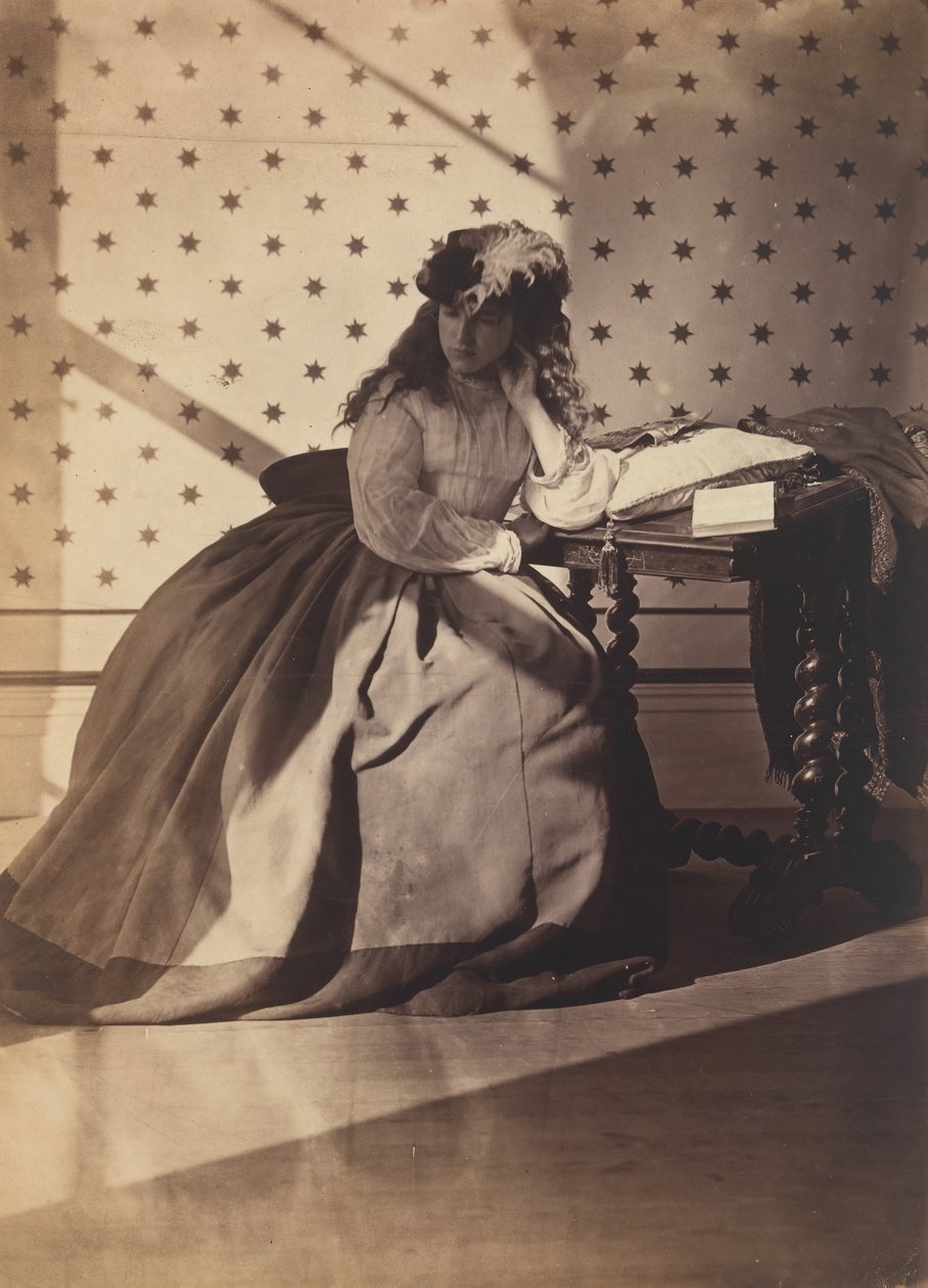 Studium fotograficzne, początek lat 60. XIX wieku. autorstwa Clementina Hawarden