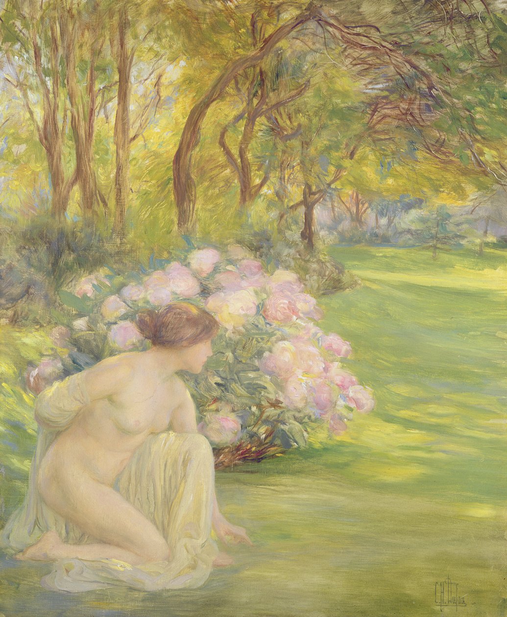 Flora autorstwa Clementine Helene Dufau