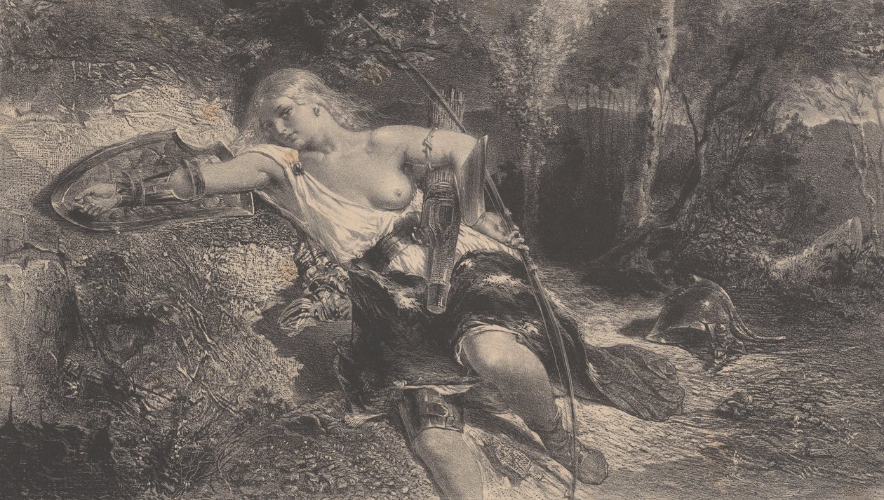Clorinde, 1847. autorstwa Célestin Nanteuil