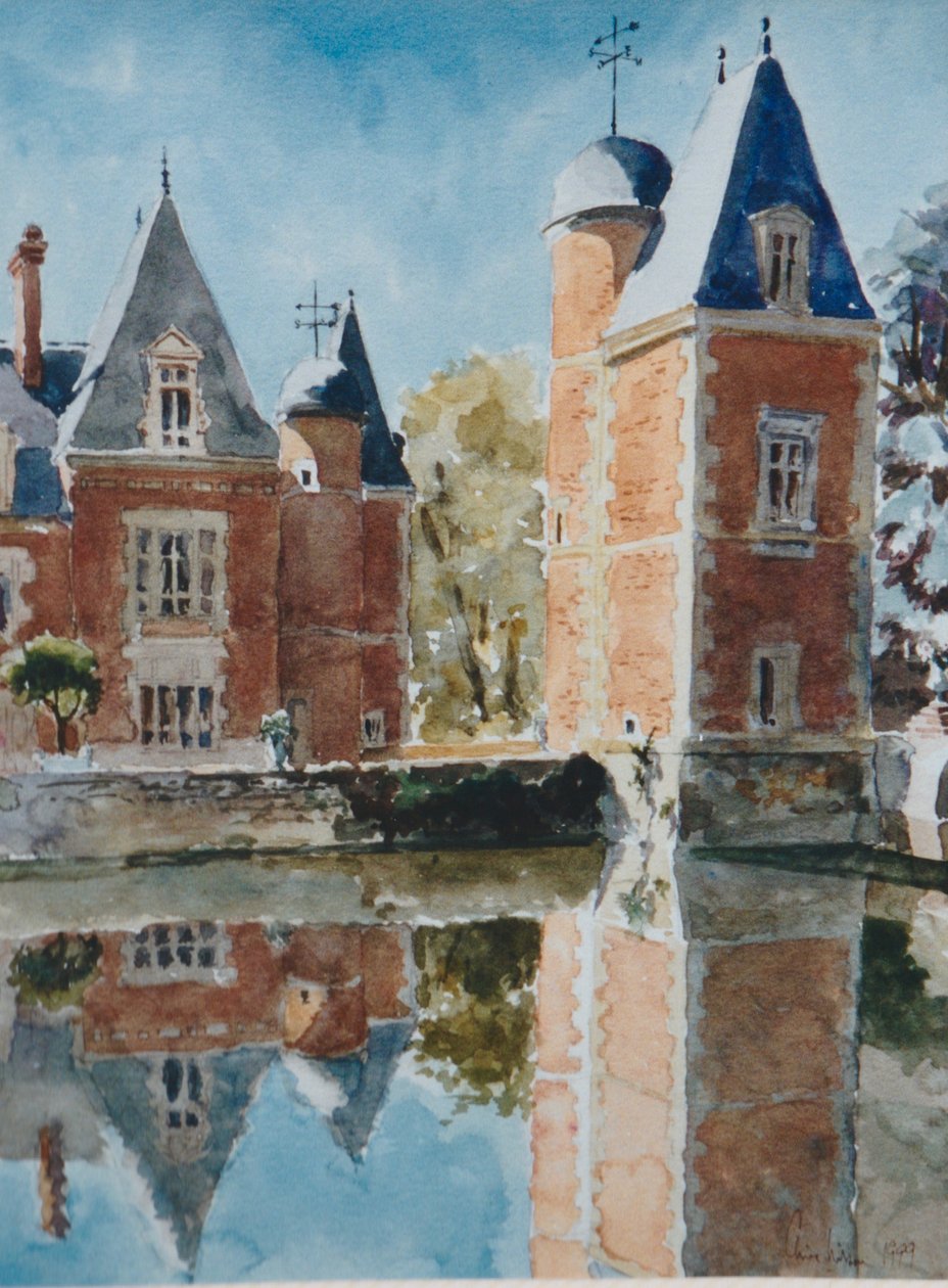 Le Bruel, 2006 (akwarela) autorstwa Clive Wilson