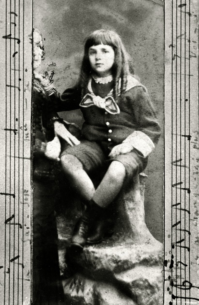 Reynaldo Hahn, 1883 r. autorstwa Clément Lagriffe