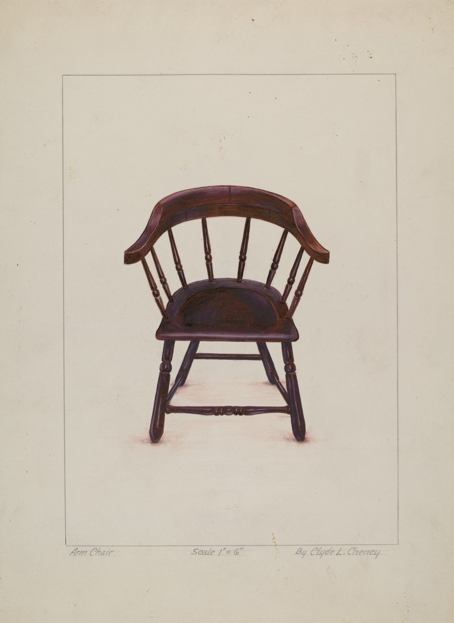 Fotel autorstwa Clyde L. Cheney