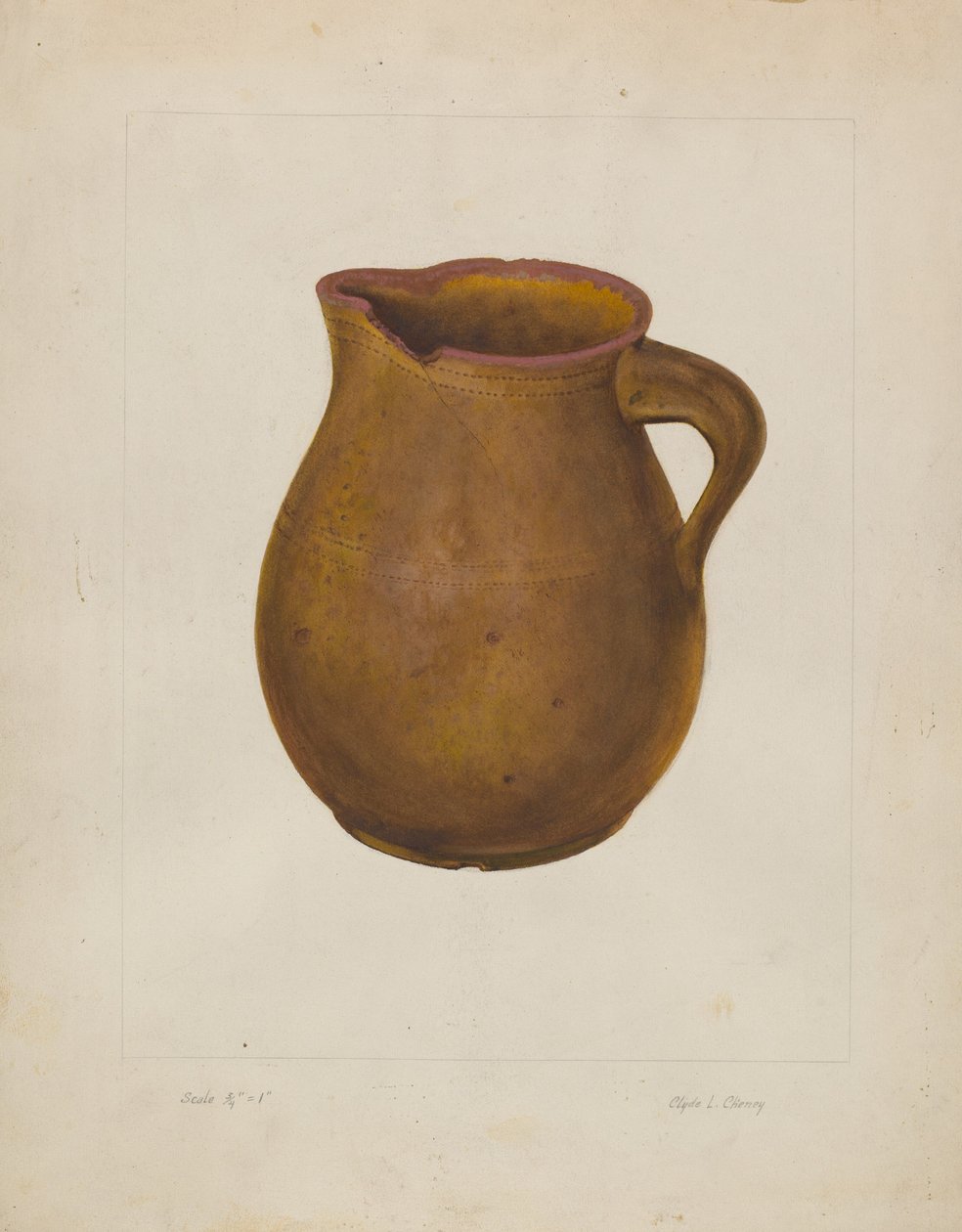 Ziemny dzban autorstwa Clyde L. Cheney