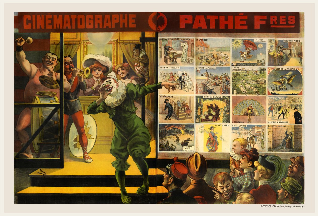 Kinematografia Pathé, 1906. autorstwa Cândido de Faria