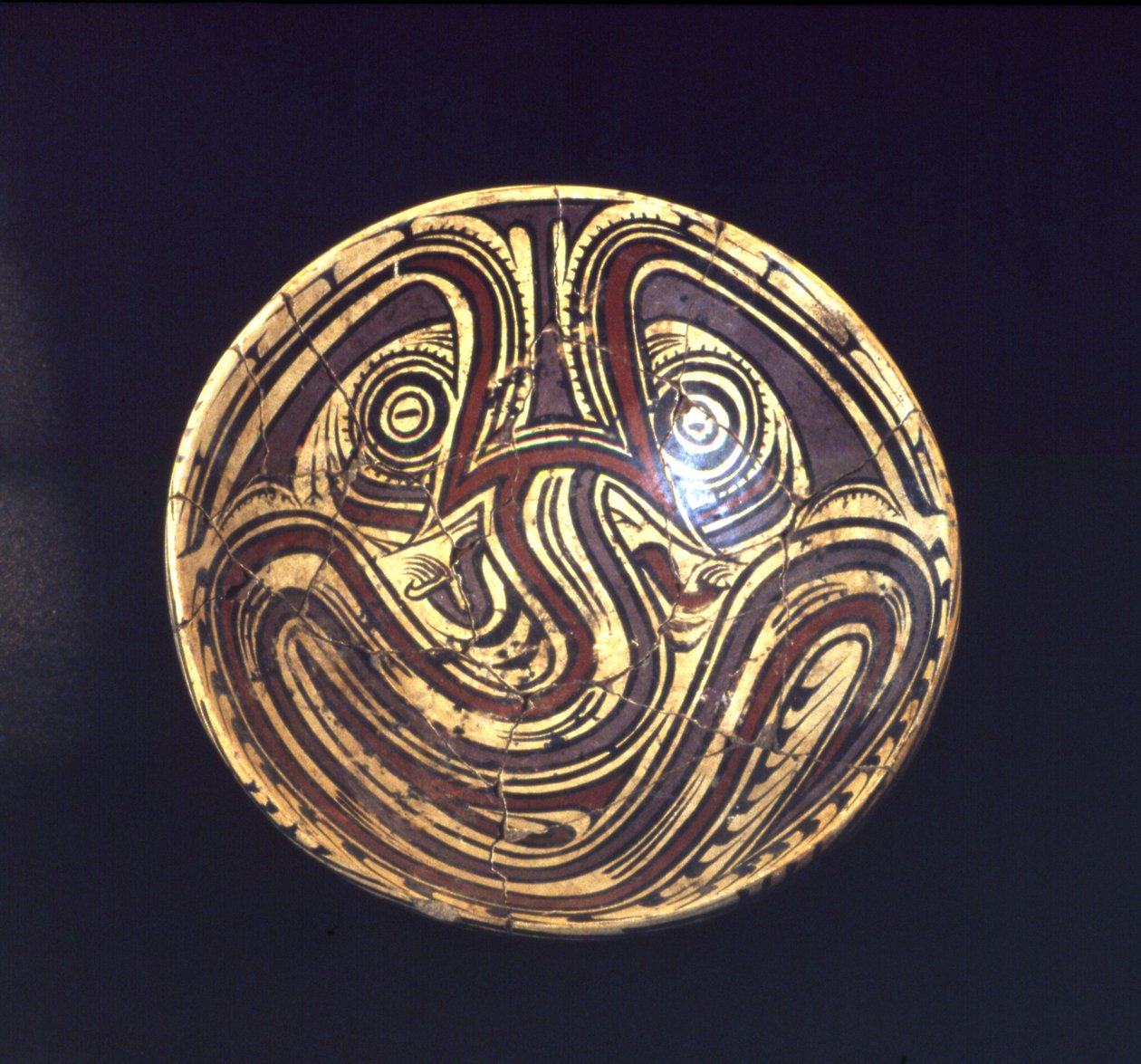 Płyta cokołowa, faza Early Cocle, 700-800 AD (ceramiczna) autorstwa Cocle Culture