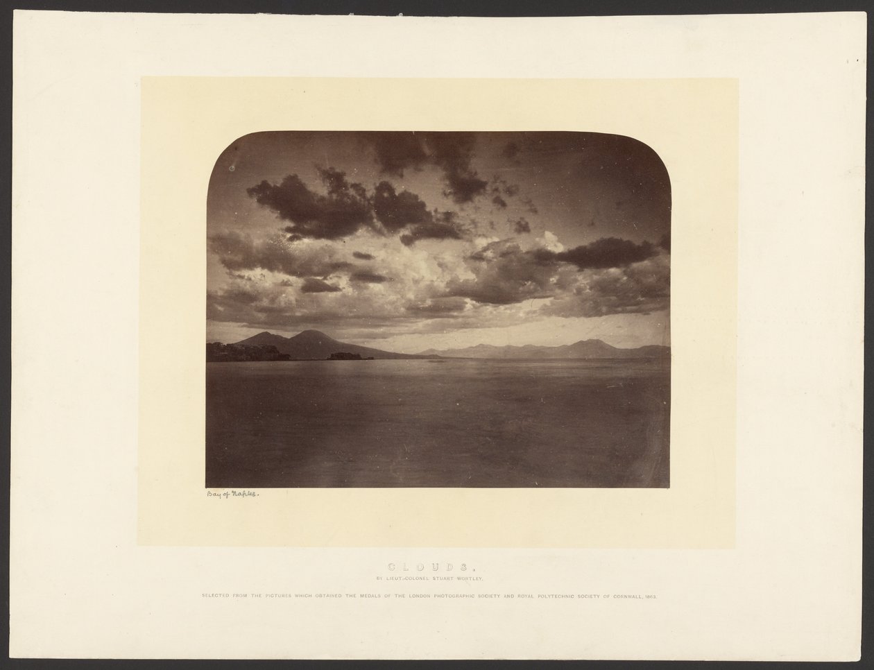 Chmury autorstwa Col. Henry Stuart Wortley