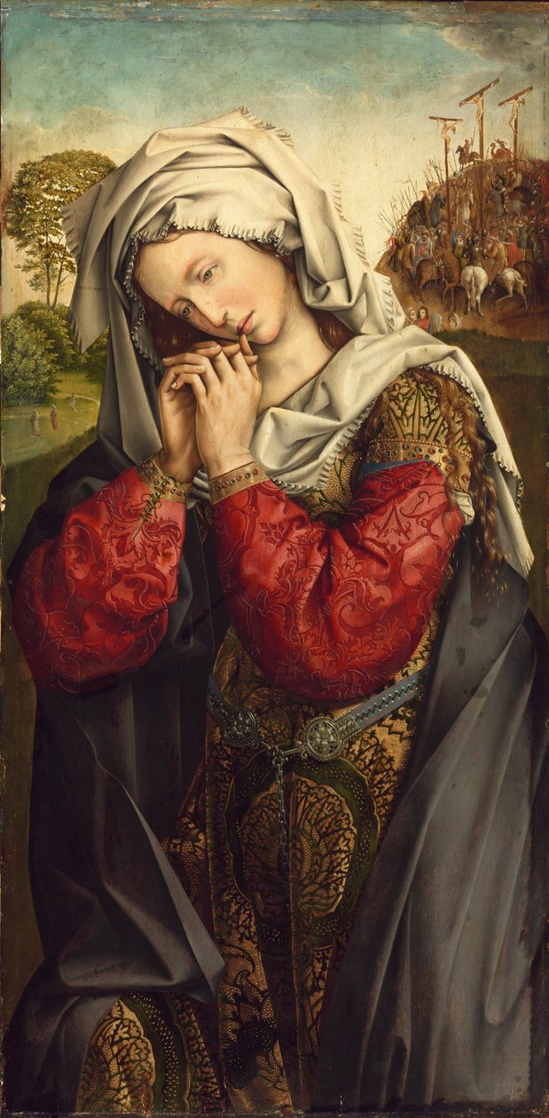 Żałoba Marii Magdaleny, c. 1500 autorstwa Colijn de Coter