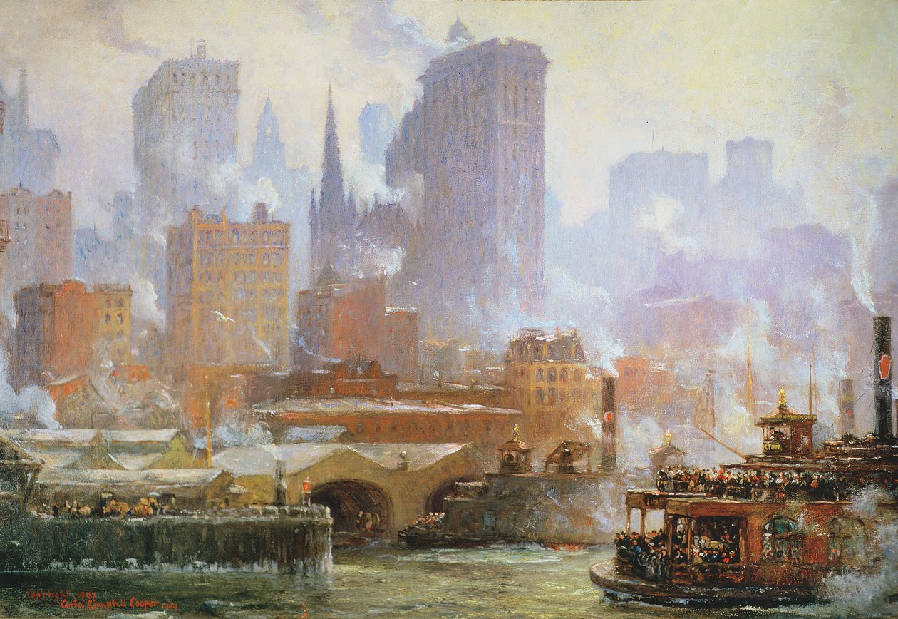 Prom z Wall Street autorstwa Colin Campbell Cooper